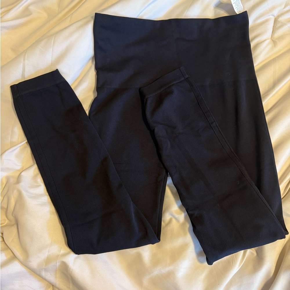 SPANX Black High-Rise Leggings